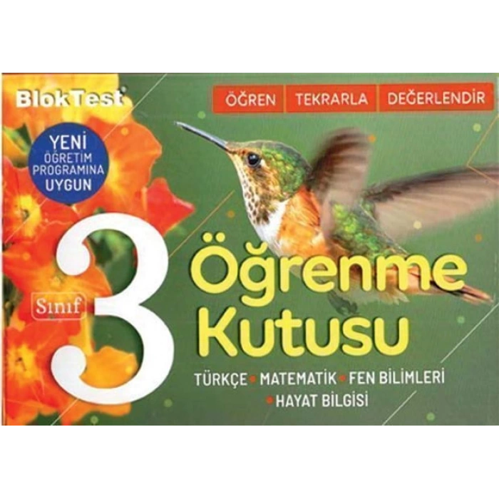 3. Sınıf Öğrenme Kutusu- Blok Test Yayınları