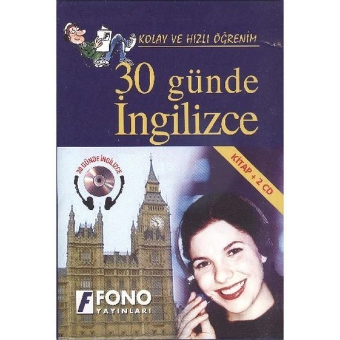 30 Günde İngilizce Kitap 2 Cd Fono Yayınları