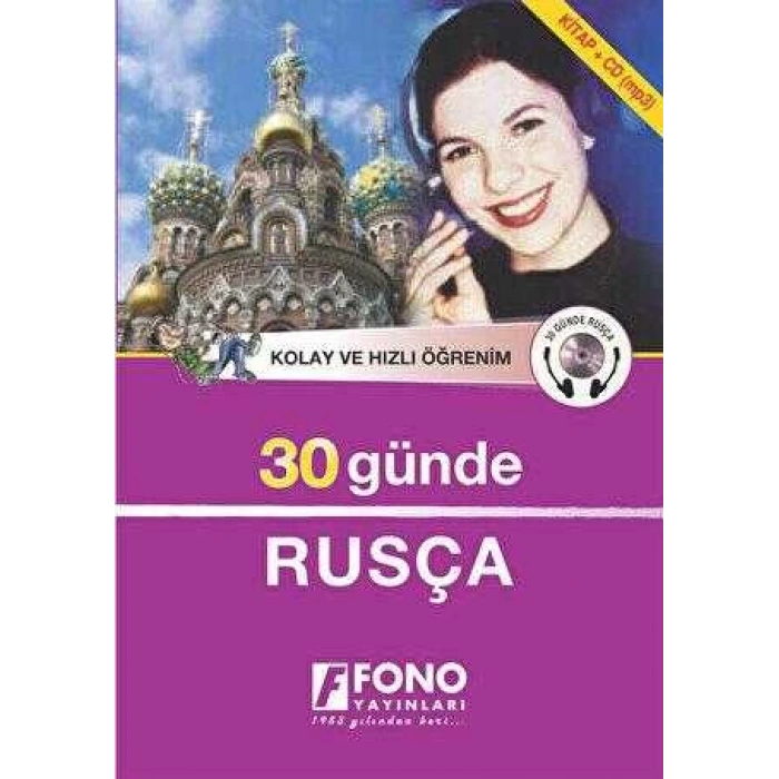 30 Günde Rusça - Fono Yayınları
