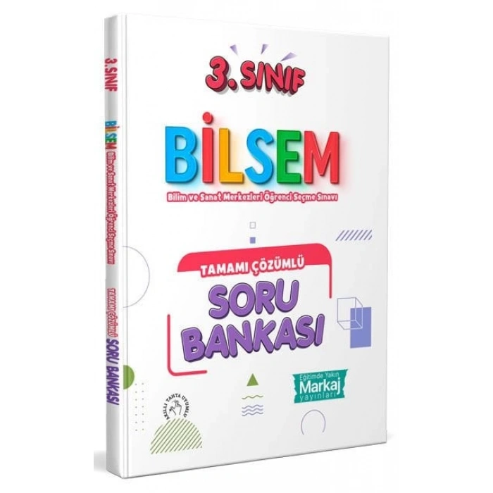 3.Sınıf Bilsem Soru Bankası Çözümlü-Markaj Yayınları