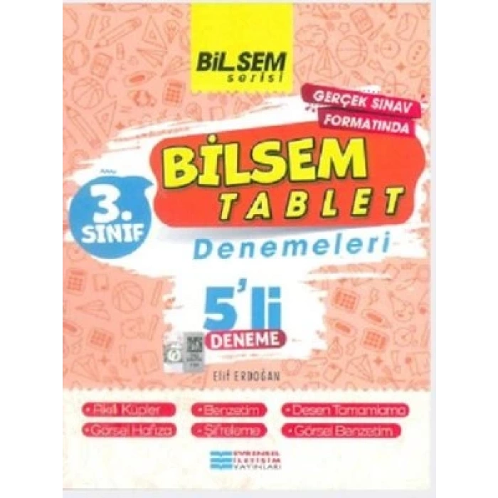 3.Sınıf Bilsem Tablet 5 li Deneme - Evrensel İletişim Yayınları