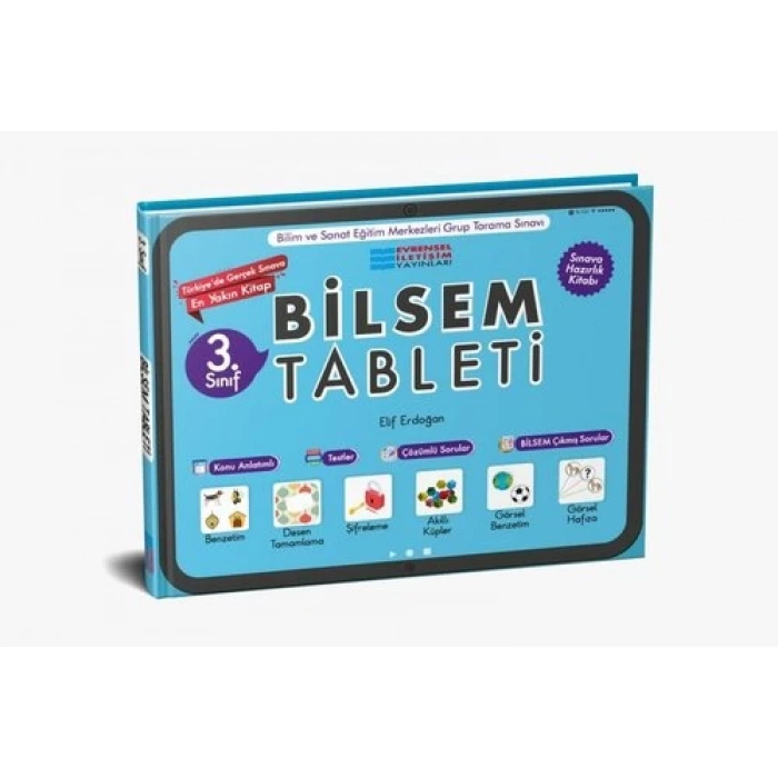 3.Sınıf Bilsem Tablet - Evrensel İletişim Yayınları