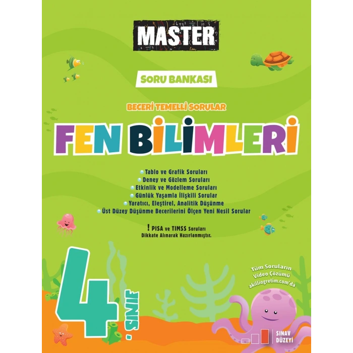4.Sınıf Fen Bilimleri Soru Master - Okyanus Yayınları