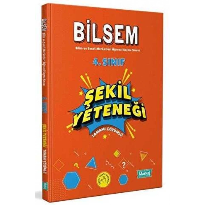 4.Sınıf Bilsem Şekil Yeteneği Yeni Tarz-Markaj Yayınları