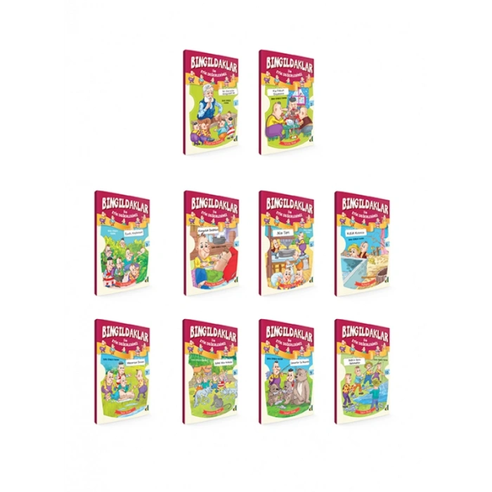 4.Sınıf Etik Değerler Eğitim Seti (10 KİTAP) - Tuba Bozcan - Damla Yayınevi