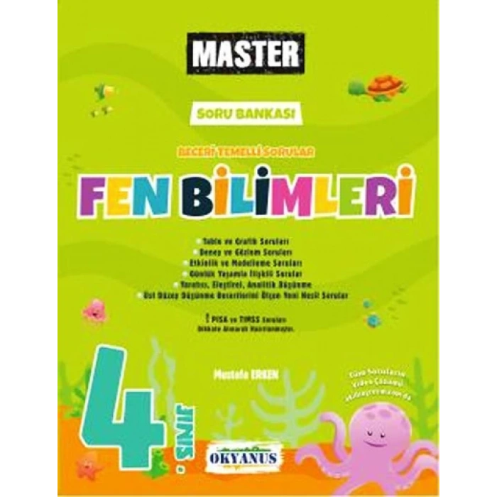4.Sınıf Fen Bilimleri Soru Master - Okyanus Yayınları