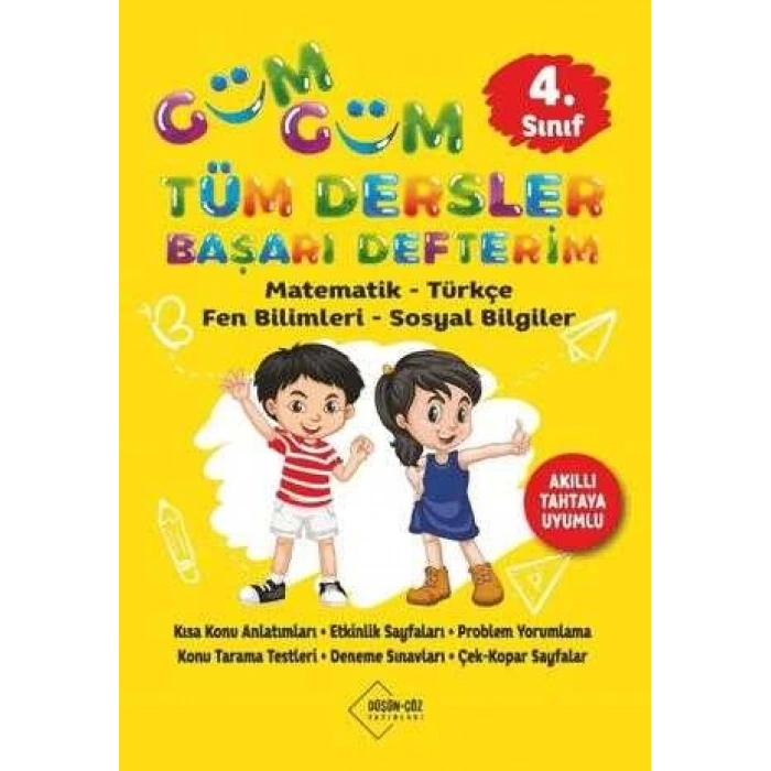 4.Sınıf Tüm Dersler Başarı Defterim-Düşün-Çöz Yayınları