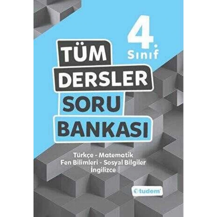 4.Sınıf Tüm Dersler Soru Bankası-Tudem Yayınları