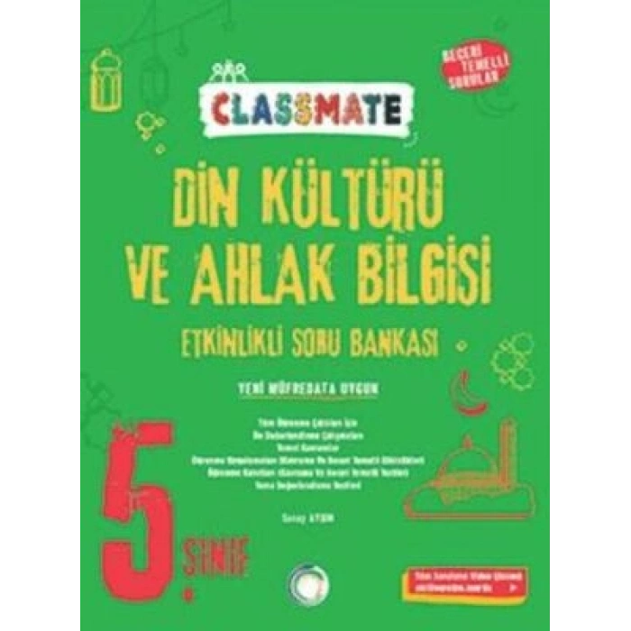 5.Sınıf Din Kültürü Soru Classmate - Okyanus Yayınları
