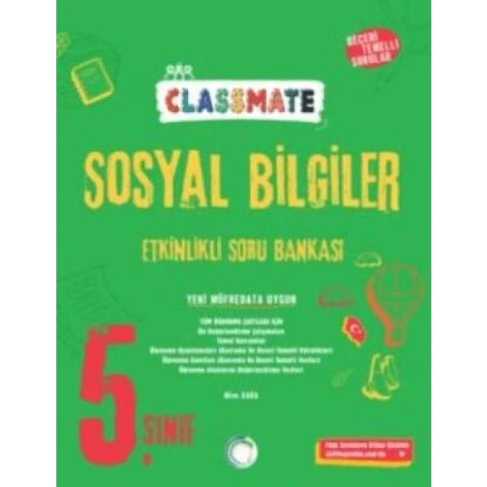 5.Sınıf Sosyal Bilgiler Soru Classmate - Okyanus Yayınları