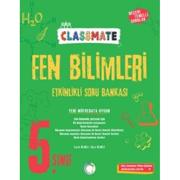 5.Sınıf Fen Bilimleri Soru Classmate - Okyanus Yayınları