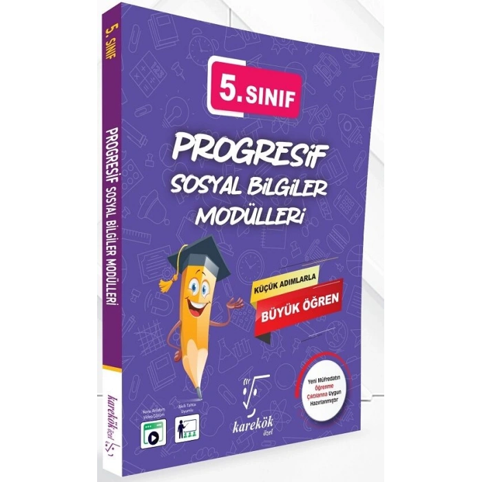 5.Sınıf Progresif Sosyal Bilgiler Modülleri-Karekök Yayınları