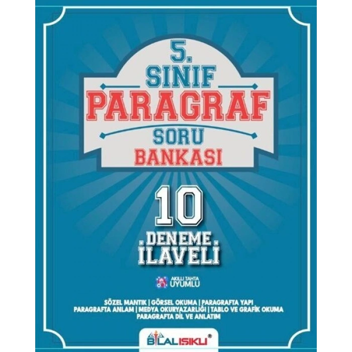 5.Sınıf Paragraf Soru Bankası - Adım Adım Işıklı