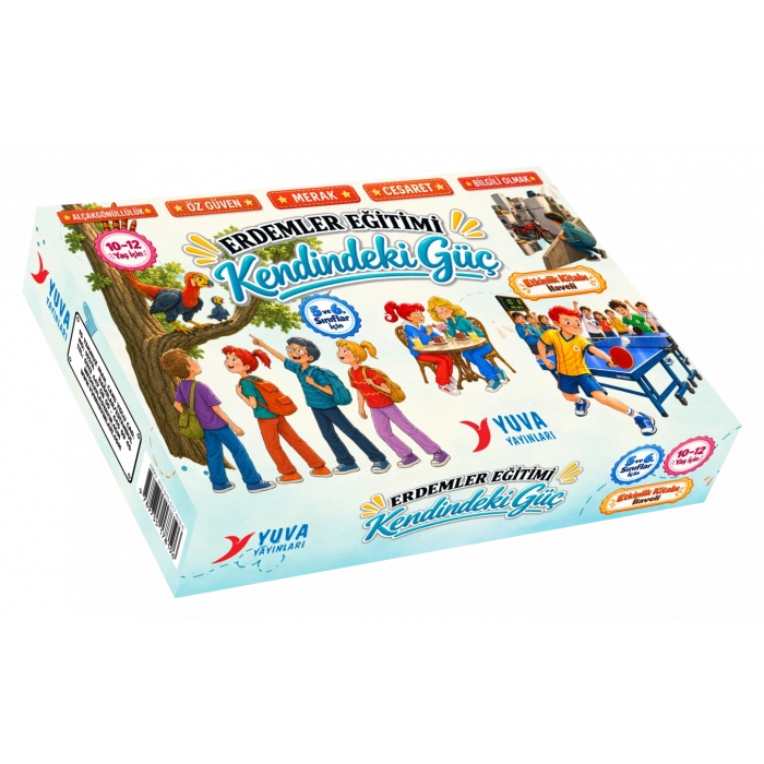 5 Ve 6.Sınıf Erdemler Eğitimi-Kendindeki Güç (5 Kitap Set)-Özgür Sinan-Yuva Yayınları