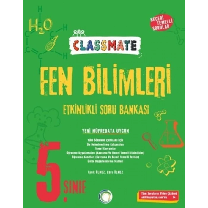 5.Sınıf Fen Bilimleri Soru Classmate - Okyanus Yayınları