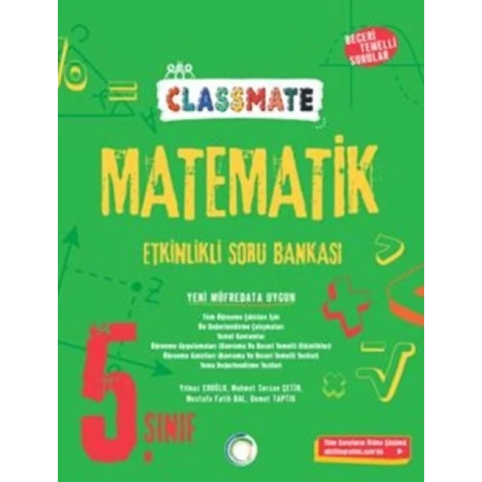 5.Sınıf Matematik Soru Classmate - Okyanus Yayınları