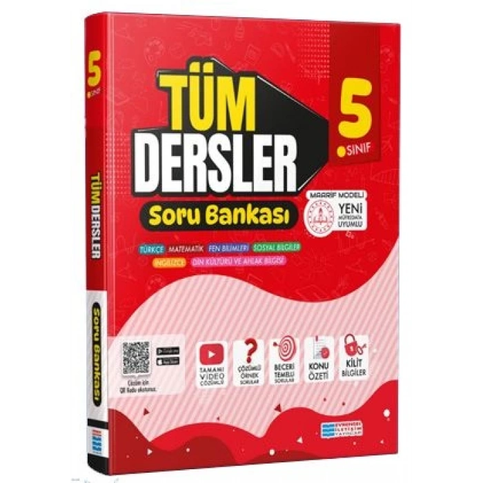5.Sınıf Tüm Dersler Soru Bankası- Evrensel İletişim Yayınları