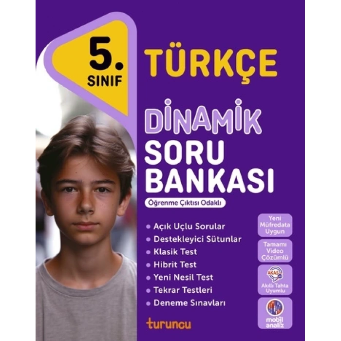 5.Sınıf Türkçe Soru Bankası Dinamik-Tudem Yayınları