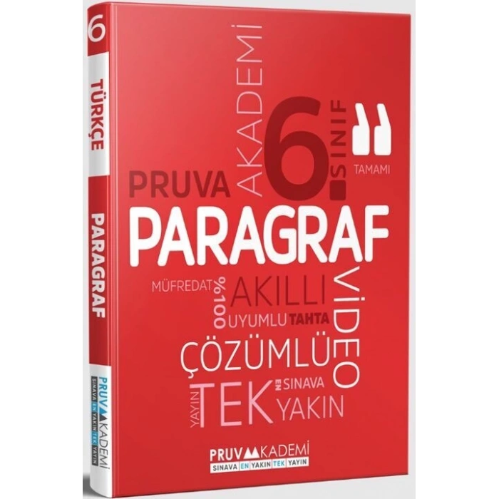 6. Sınıf Paragraf Soru Bankası-Pruva Akademi