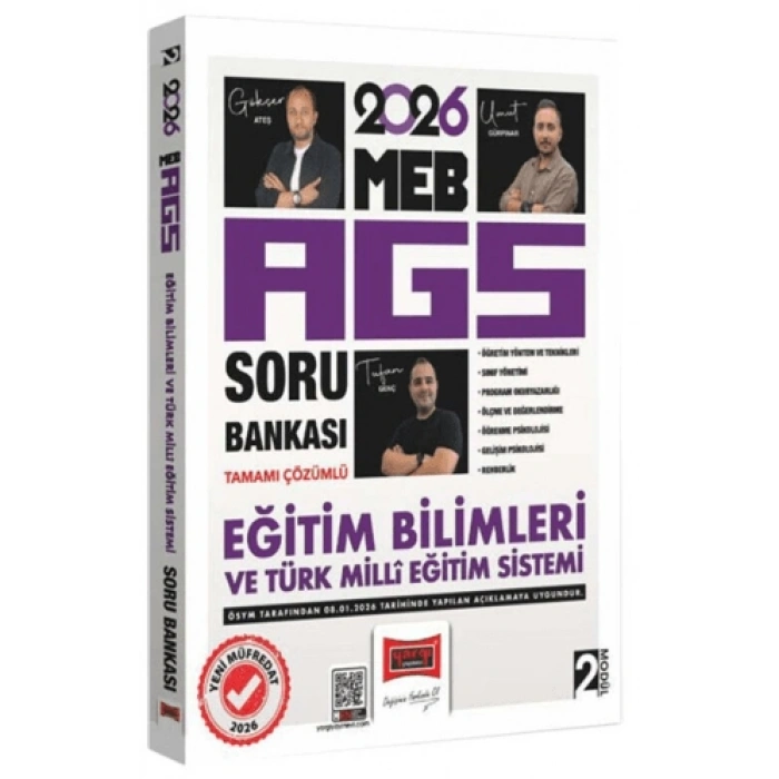 2026 MEB-AGS Eğitim Bilimleri Türk Milli Eğt.Modül 2-Yargı Yayınları