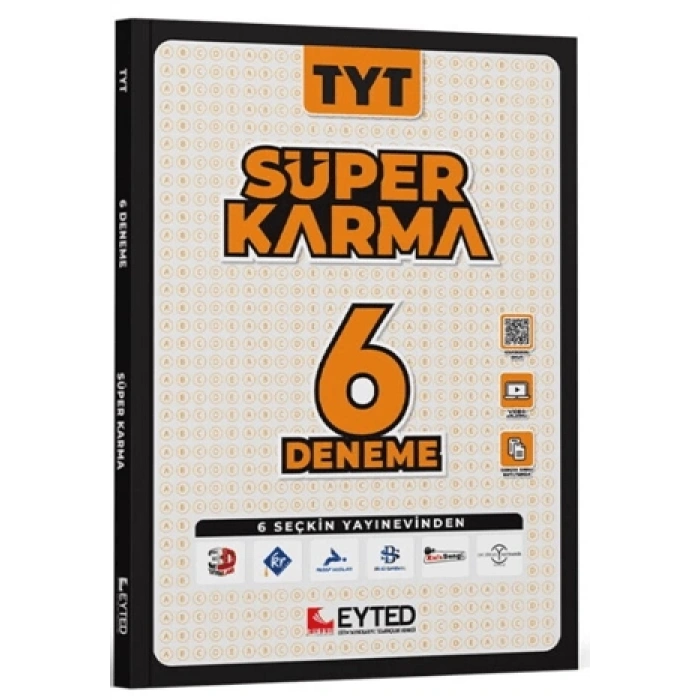 TYT Süper Karma 6 Deneme - EYTED Yayınları
