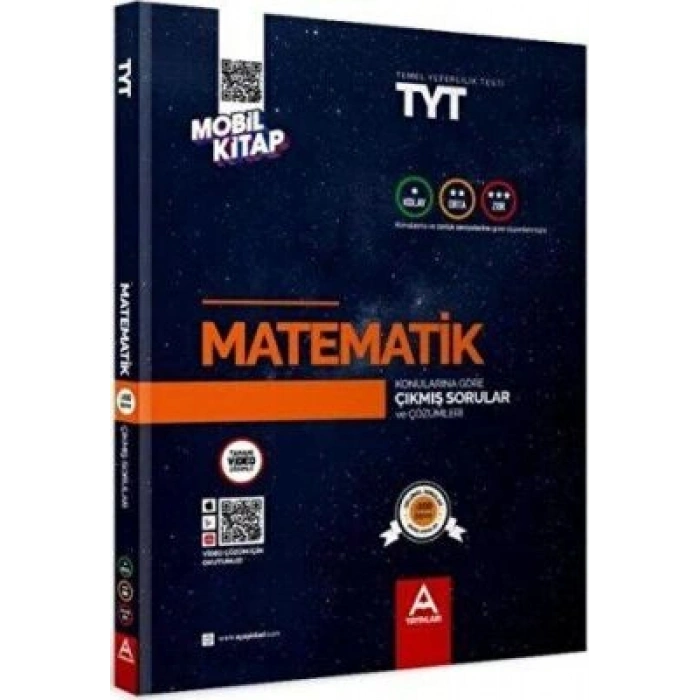 TYT Matematik Konularına Ve Zorluk Derecesine Göre Çıkmış Sorular-A Yayınları