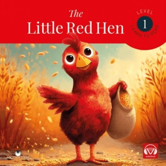 The Little Red Hen - Level 1 İngilizce Hikaye-MK Publications