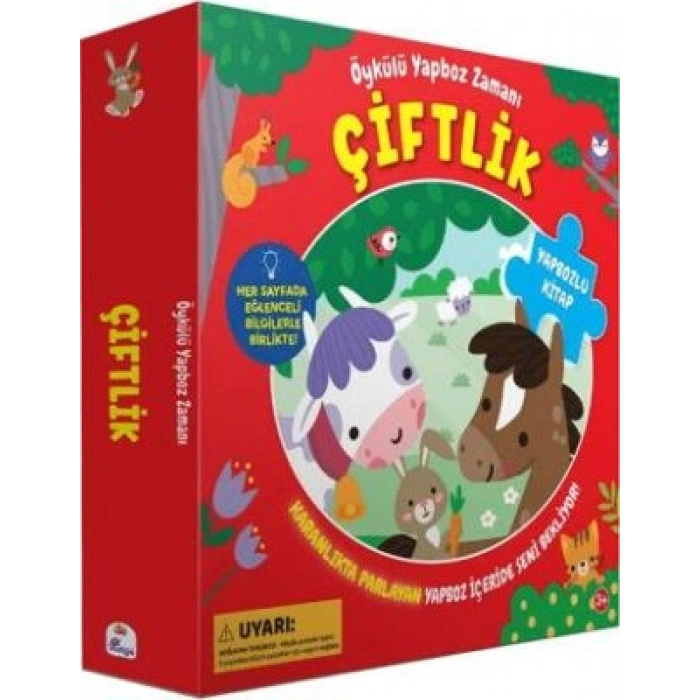 Öykülü Yapboz Zamanı - Çiftlik - İndigo Çocuk