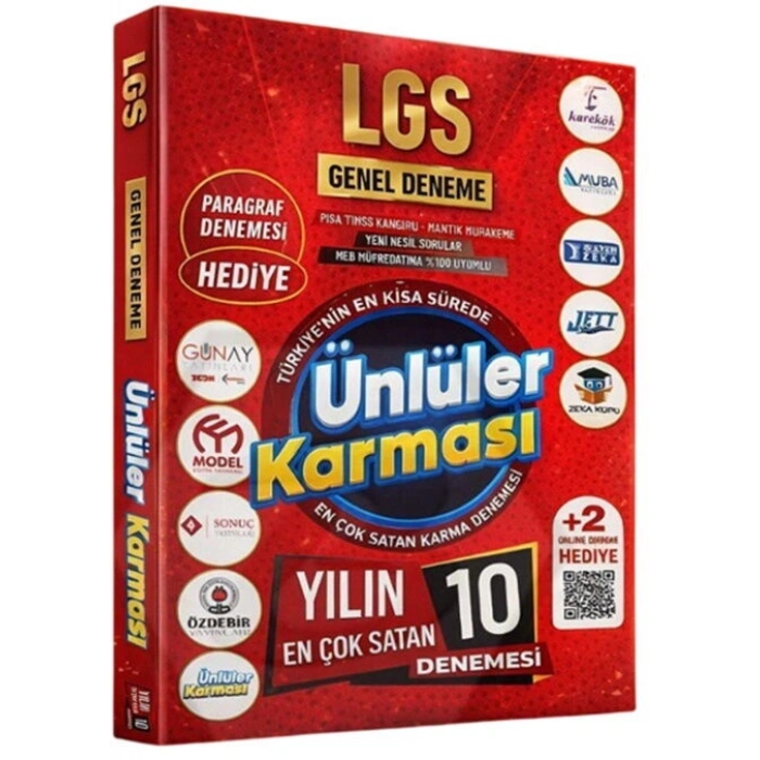 8.Sınıf Lgs 10 Lu Deneme-Ünlüler Karması