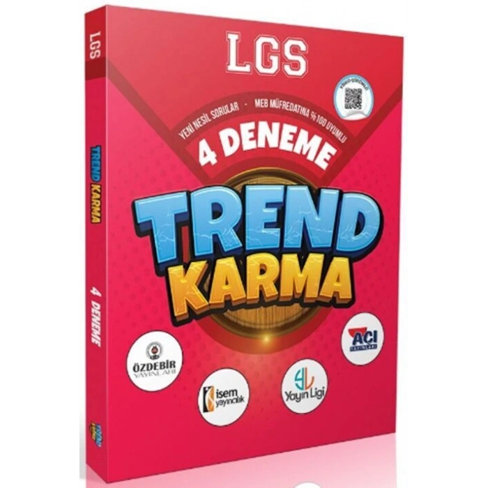8.Sınıf LGS 4 Deneme-Trend Karma