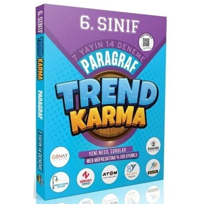 6.Sınıf Paragraf 7 Yayın 14 Deneme-Trend Karma