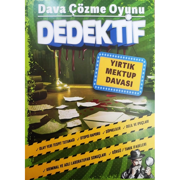 YIRTIK MEKTUP DAVASI - DEDEKTİF ÇÖZME OYUNU - MT DEDEKTİFLİK