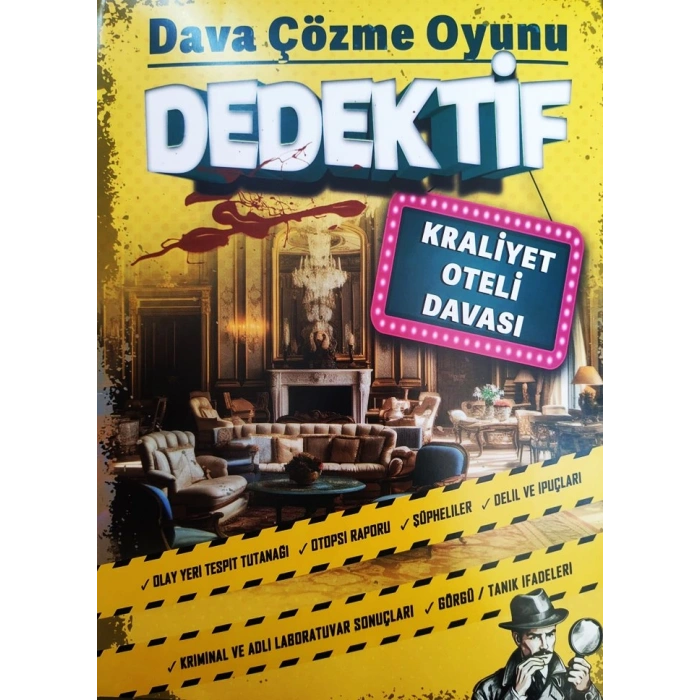 KRALİYET OTELİ DAVASI - DEDEKTİF ÇÖZME OYUNU - MT DEDEKTİFLİK