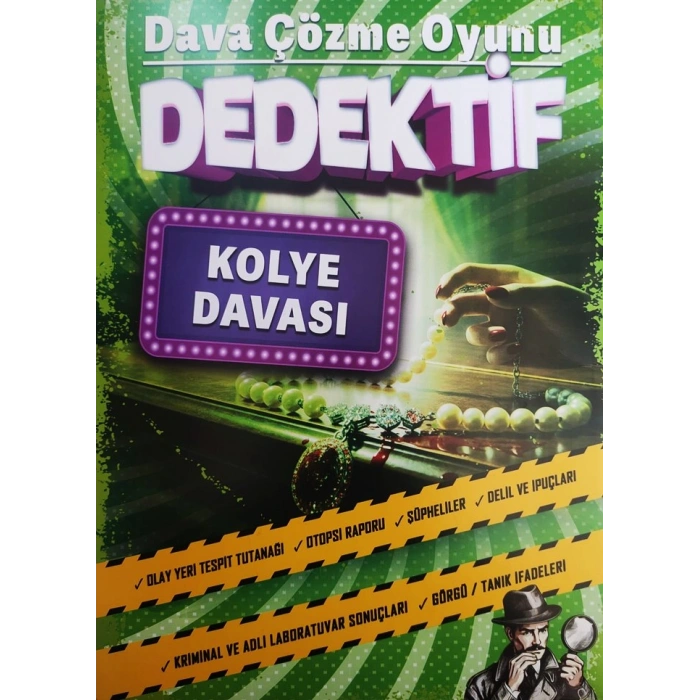 KOLYE DAVASI - DEDEKTİF ÇÖZME OYUNU - MT DEDEKTİFLİK