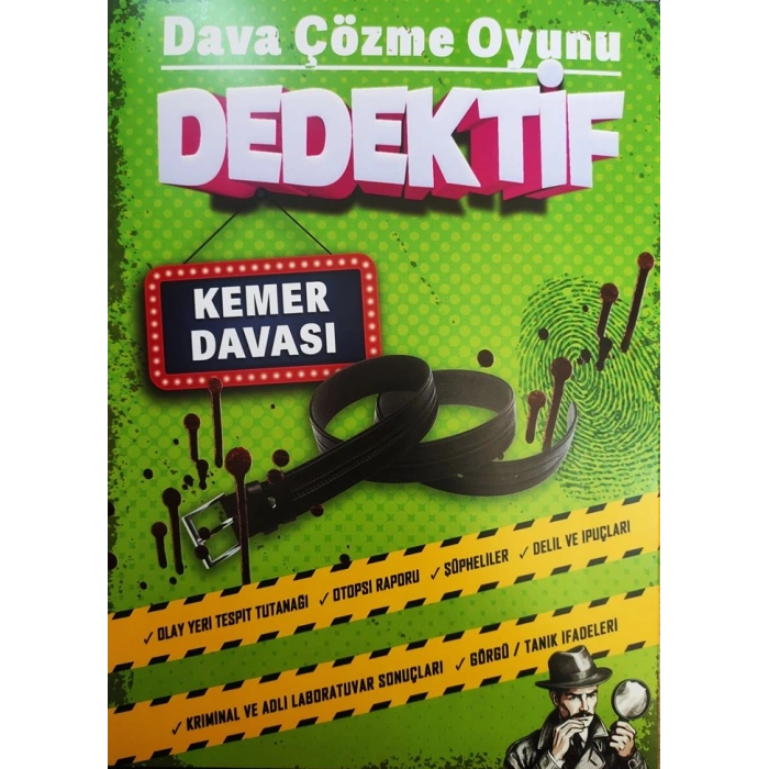 KEMER DAVASI - DEDEKTİF ÇÖZME OYUNU - MT DEDEKTİFLİK