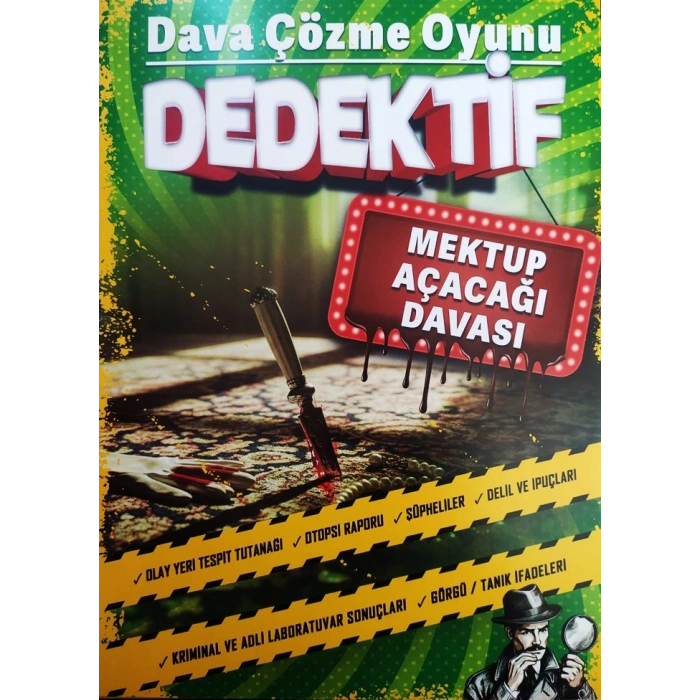 MEKTUP AÇACAĞI DAVASI - DEDEKTİF ÇÖZME OYUNU - MT DEDEKTİFLİK