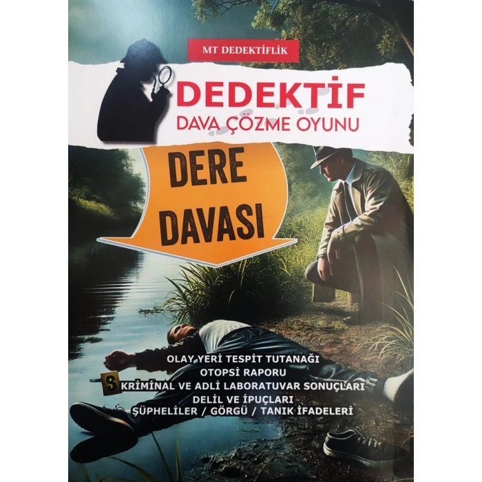 DEREDE DAVASI - DEDEKTİF ÇÖZME OYUNU - MT DEDEKTİFLİK