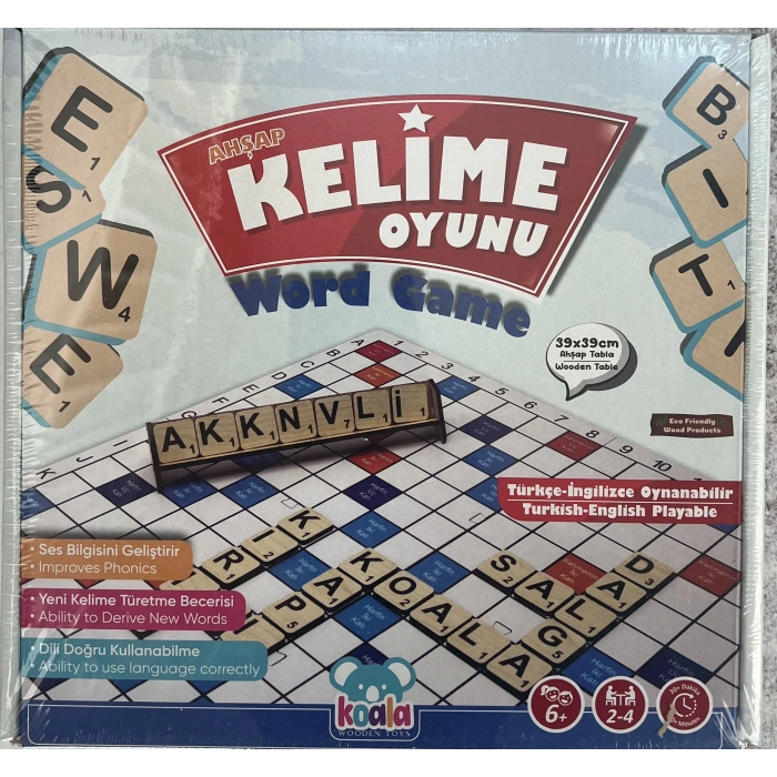 Kelime Oyunu-(Ahşap)-Aklımda Zeka Oyunları