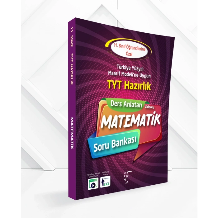 11.Sınıf TYT Hazırlık Ders Anlatan Matematik Soru Bankası-Karekök Yayınları