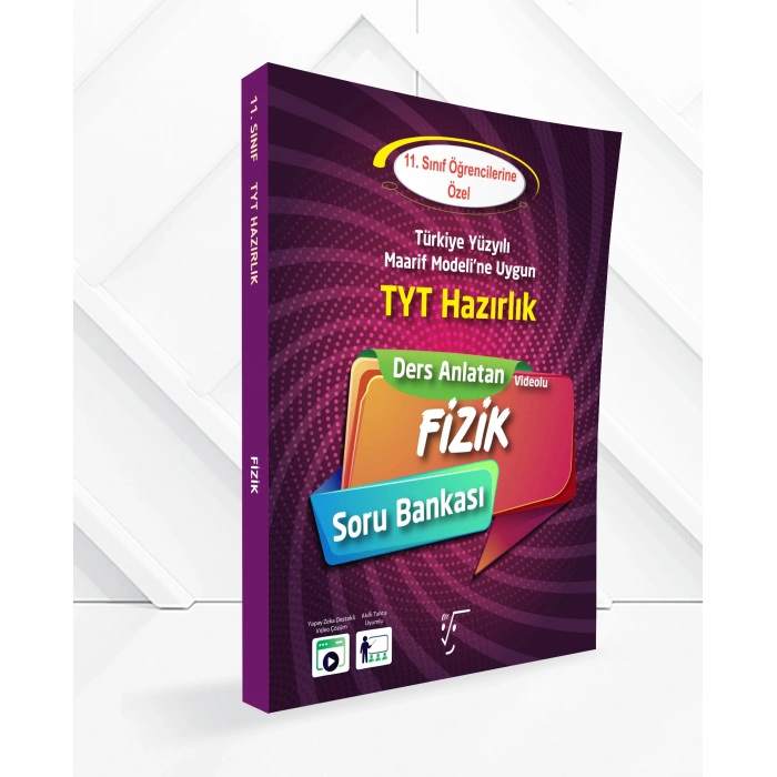 11.Sınıf TYT Hazırlık Ders Anlatan Fizik Soru Bankası-Karekök Yayınları