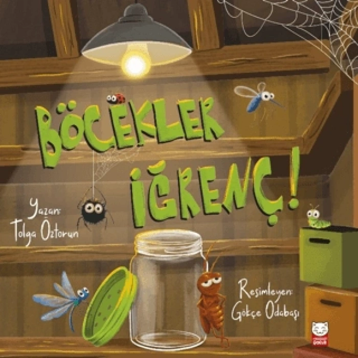 Böcekler İğrenç - Tolga Öztorun - Kırmızı Kedi Yayınları