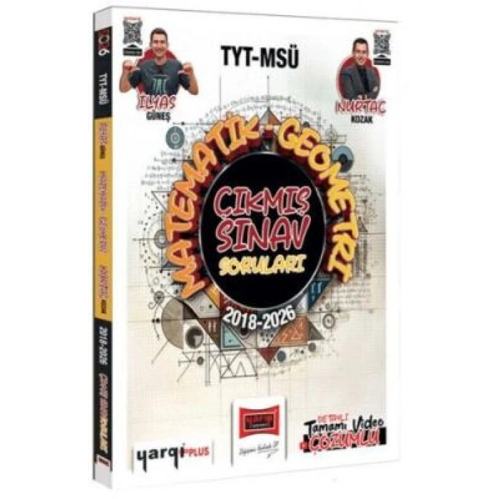 2026 TYT-MSÜ Matematik Geometri 2018-2026 Çıkmış Sorular -Yargı Yayınları