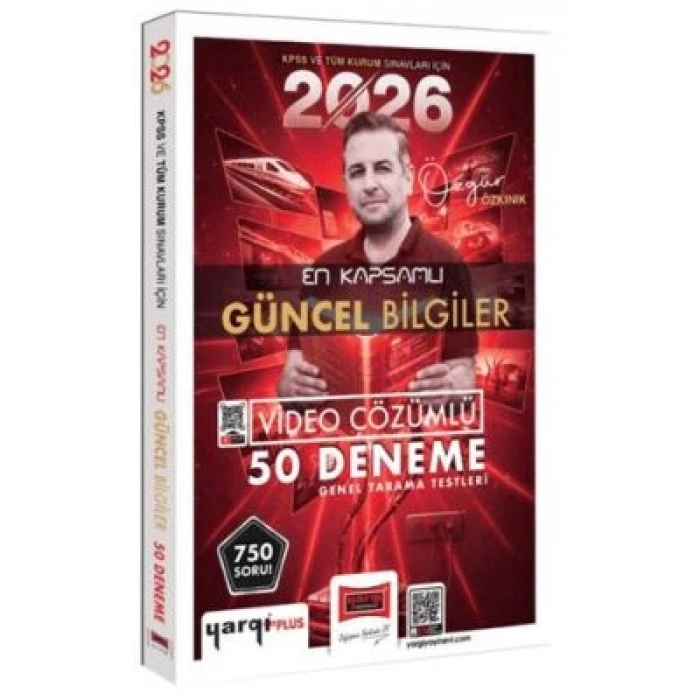 2026 KPSS Tüm Adaylar Güncel Bilgiler 50 Deneme -Yargı Yayınları