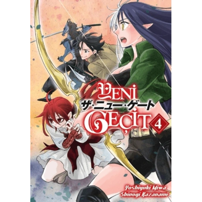 Yeni Geçit 4 (Manga)- Shinogi Kazanami - Kayıp Kıta Yayınları
