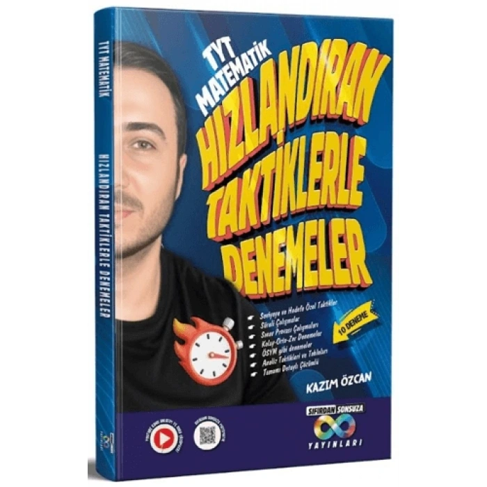 Sıfırdan Sonsuza TYT Matematik Hızlandıran Taktiklerle 10 Deneme-Kazım Özcan-Doktrin Yayınları