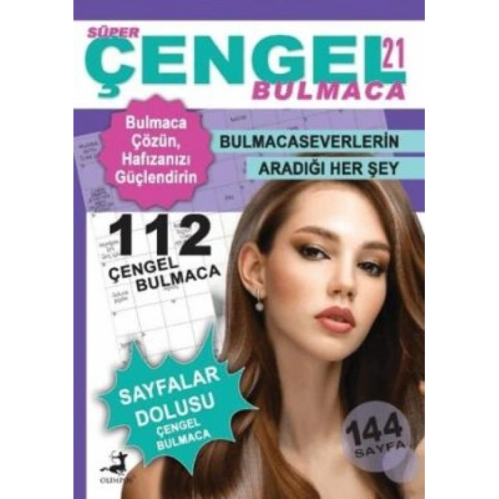 Süper Çengel Bulmaca 21 - Olimpos Yayınları