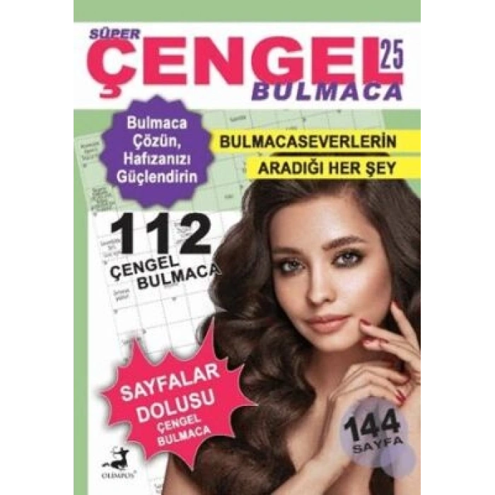 Süper Çengel Bulmaca 25 - Olimpos Yayınları