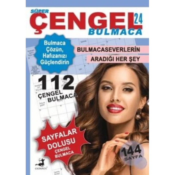 Süper Çengel Bulmaca 24 - Olimpos Yayınları
