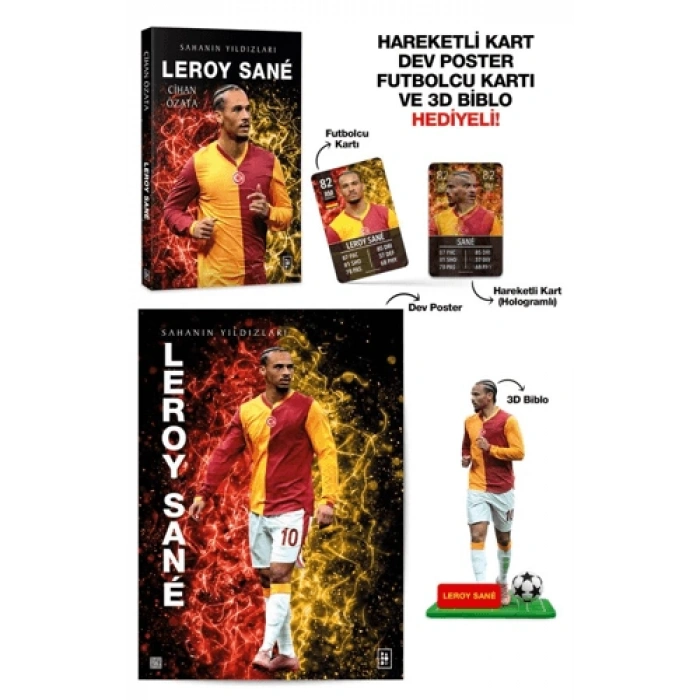 Leroy Sane - Sahanın Yıldızları - Onur Özgen - Parodi Yayınları