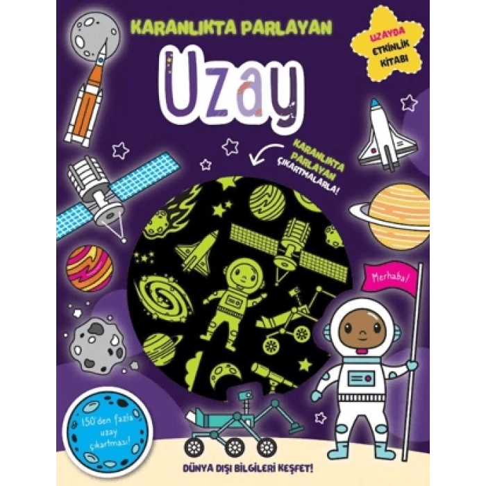 Karanlıkta Parlayan Kitaplar-Uzay-Lisa Regan-İndigo Çocuk
